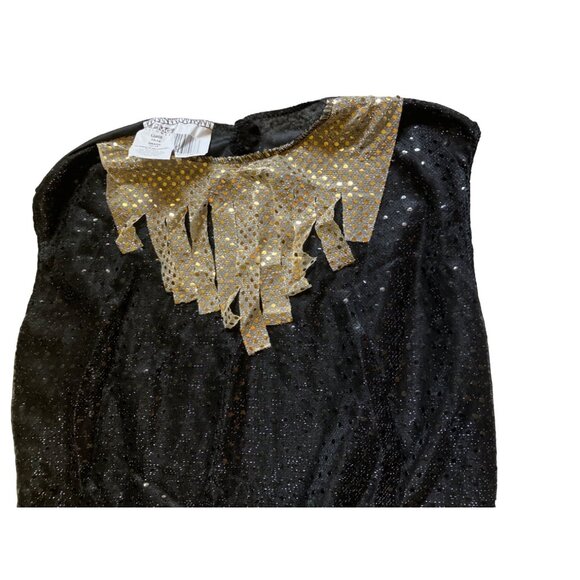 Roaring 20s Art Deco Flapper Costume Adult Includes Dress & Headband Size Large - Picture 9 of 13